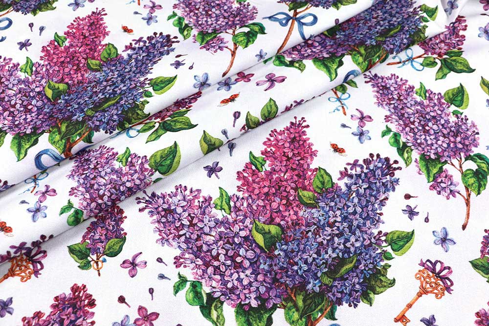 Dekostoff Premium - Flieder-Traum - 280 cm 
