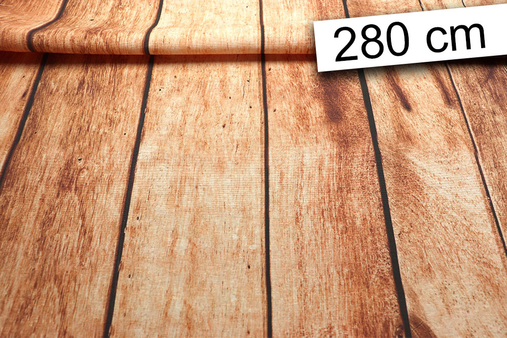 Dekostoff - Holzbretter - 280 cm 