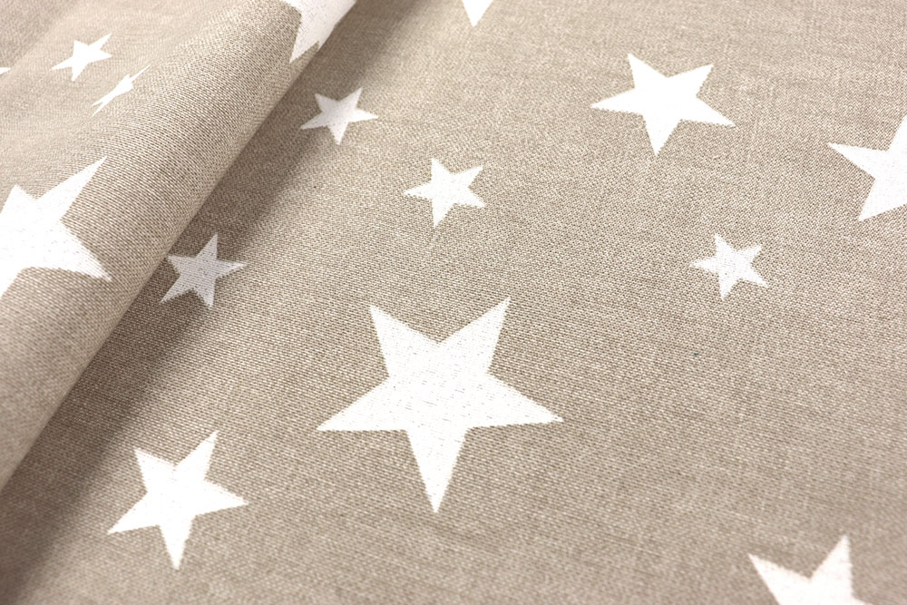 Dekostoff - Sternenhimmel Natur - 280 cm 