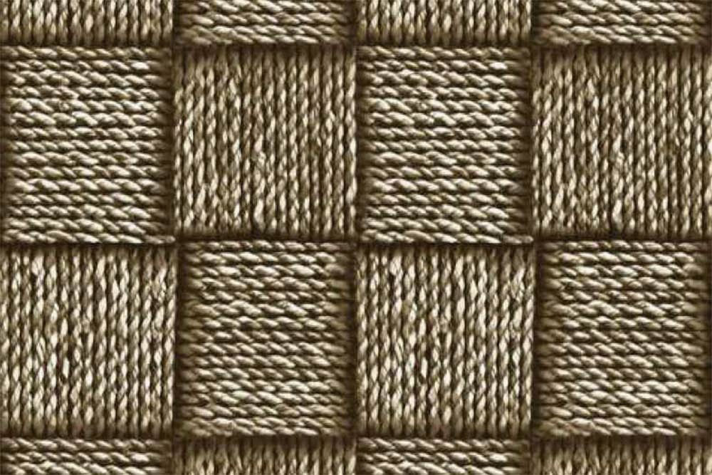 Dekostoff - Flechtoptik - Beige - 280 cm 