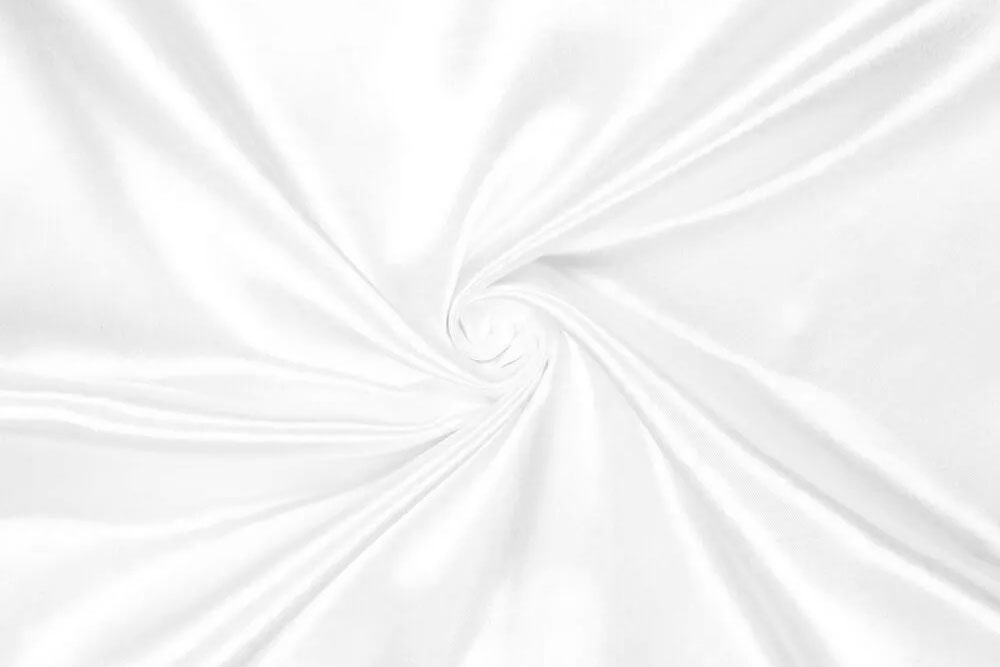 Satin - 280 cm Weiß