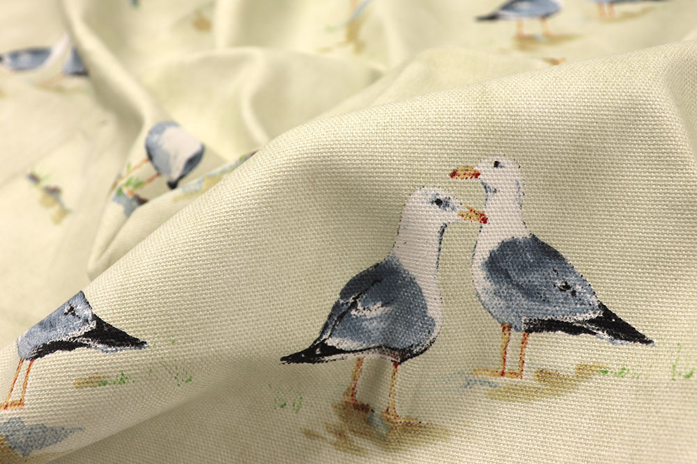 Dekostoff Premium - Möwen 