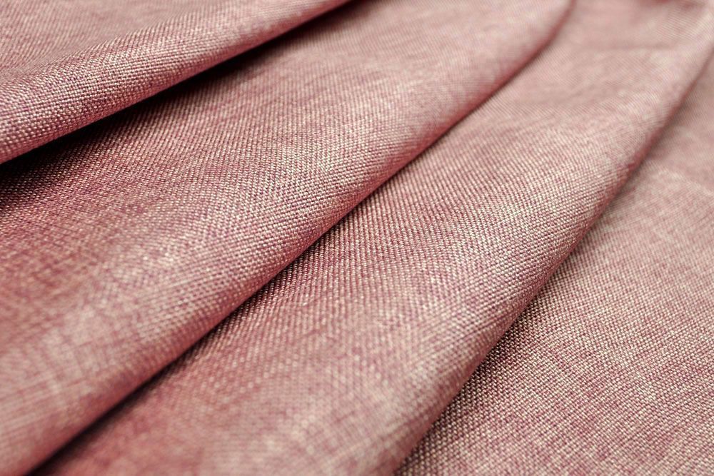 Dekostoff deluxe - Tropic Uni - 280 cm - Altrosa Melange 