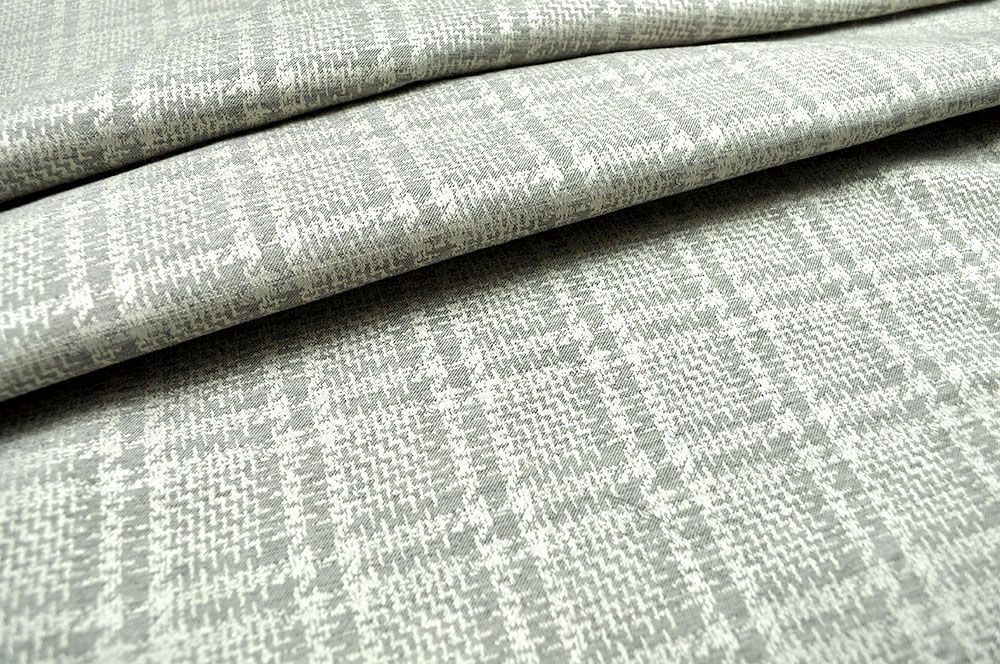 Karostoff Cornwall - Viskose - Grau/Creme 