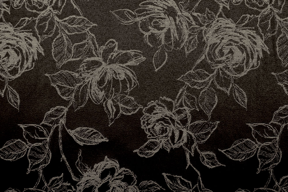 Jacquard Rosen - Dunkelbraun/Braun 