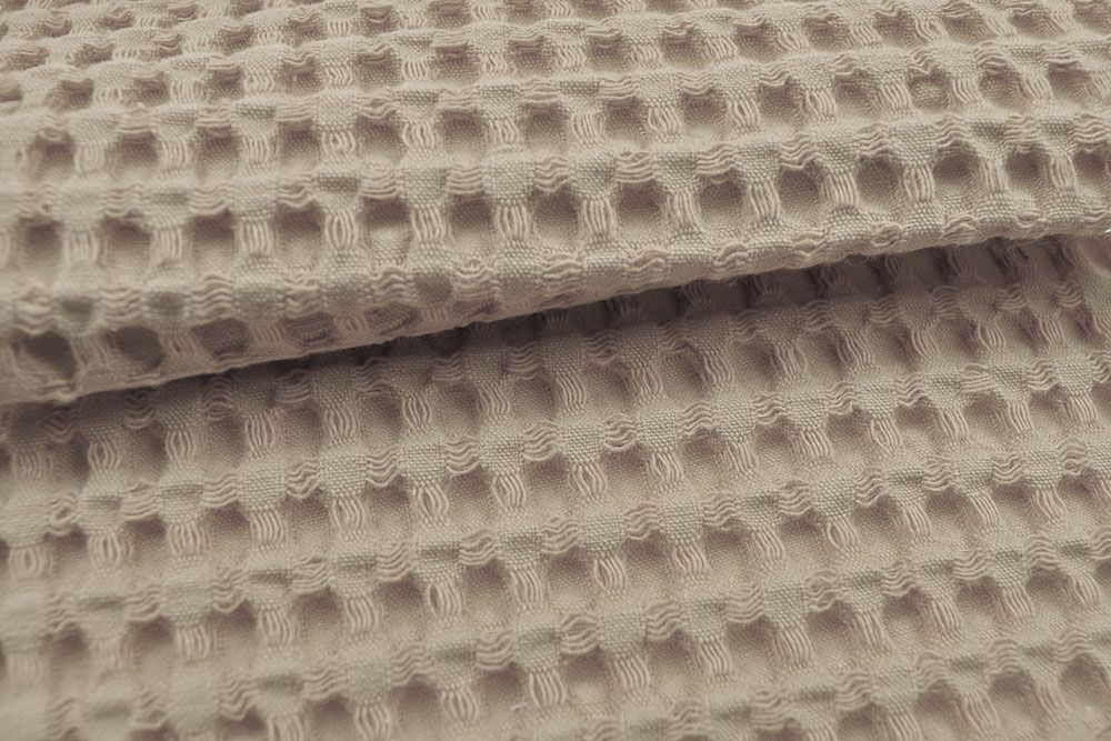 Waffelpiqué-Stoff XXL - Uni