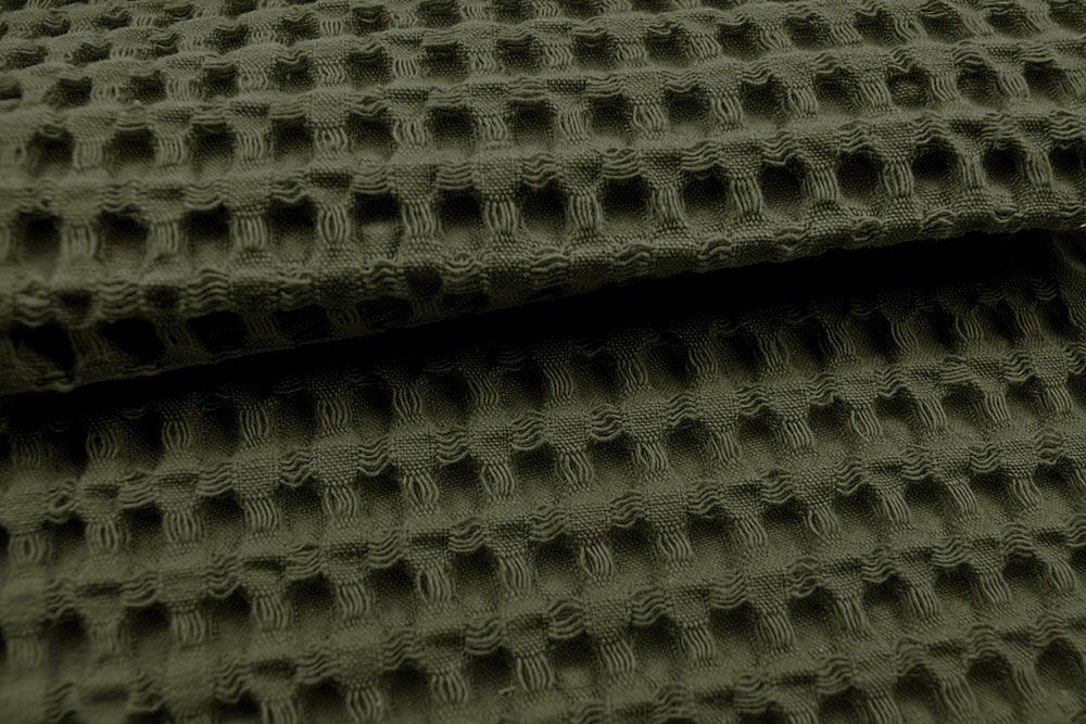 Waffelpiqué-Stoff XXL - Uni