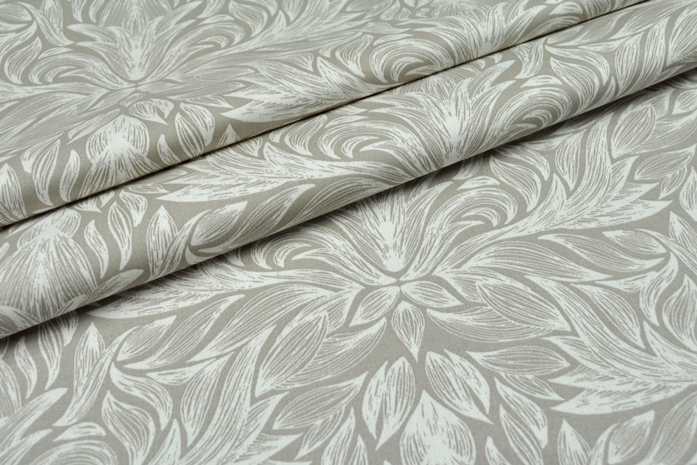 Baumwollsatin - Ranken Otilia 