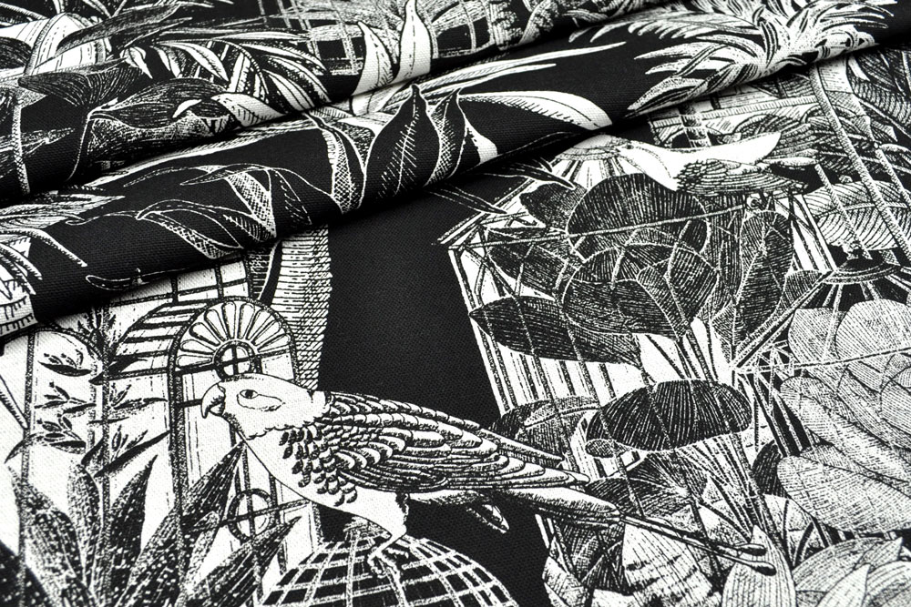 Dekostoff - Botanischer Garten 