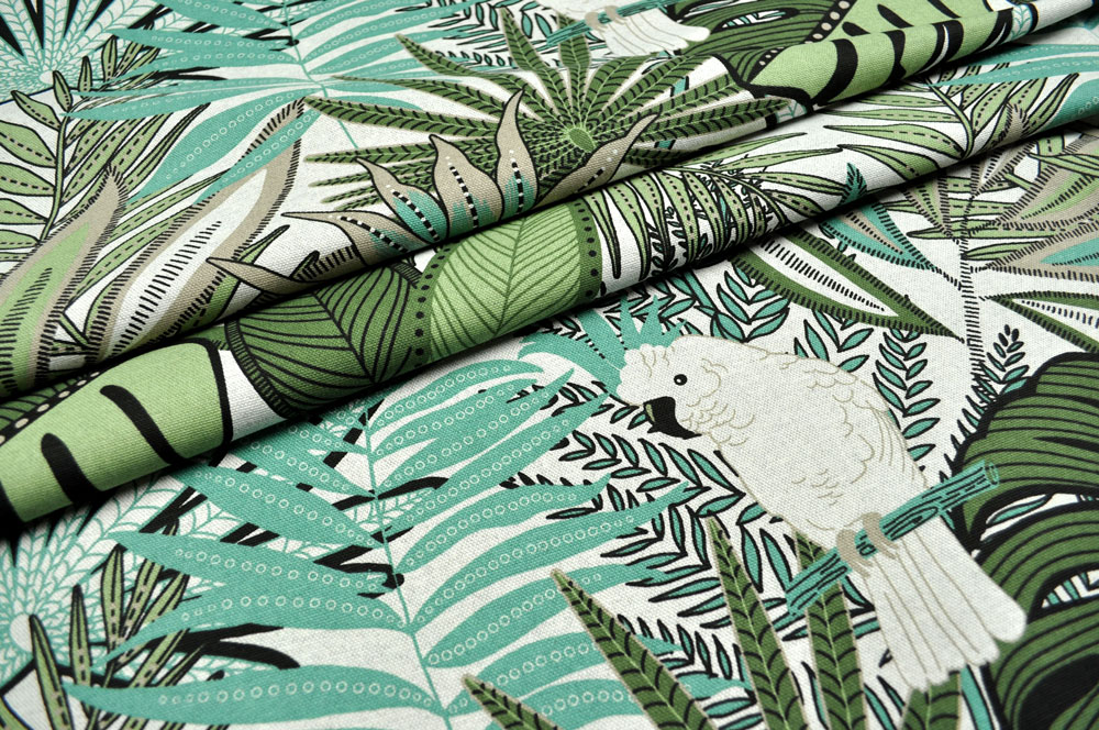 Dekostoff - Dschungel Fever 