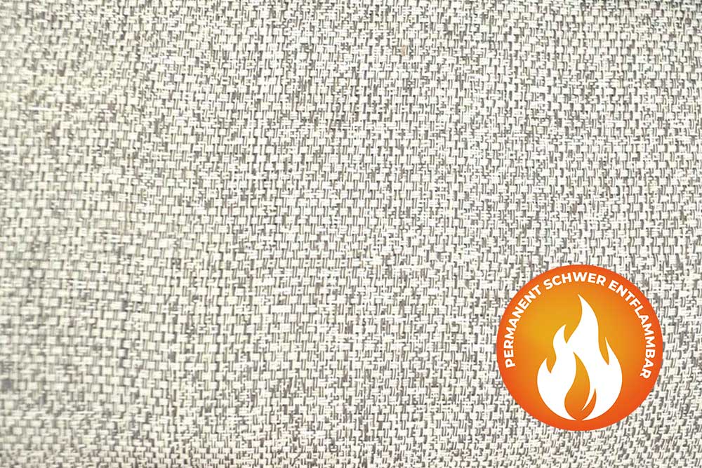 Melange-Jacquard - Trevira CS - Canaria Creme 