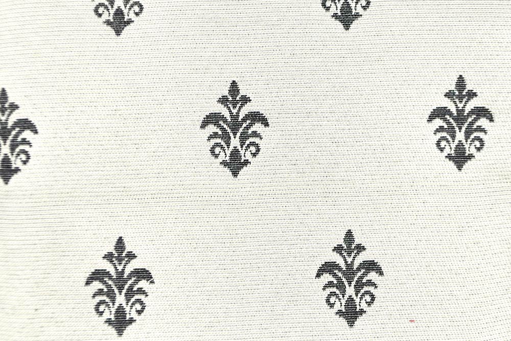 Jacquard - Barock-Lilie - Creme 