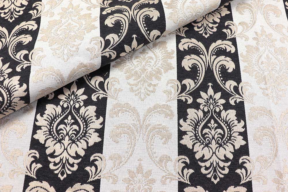 Jacquard Premium - Barock-Streifen 