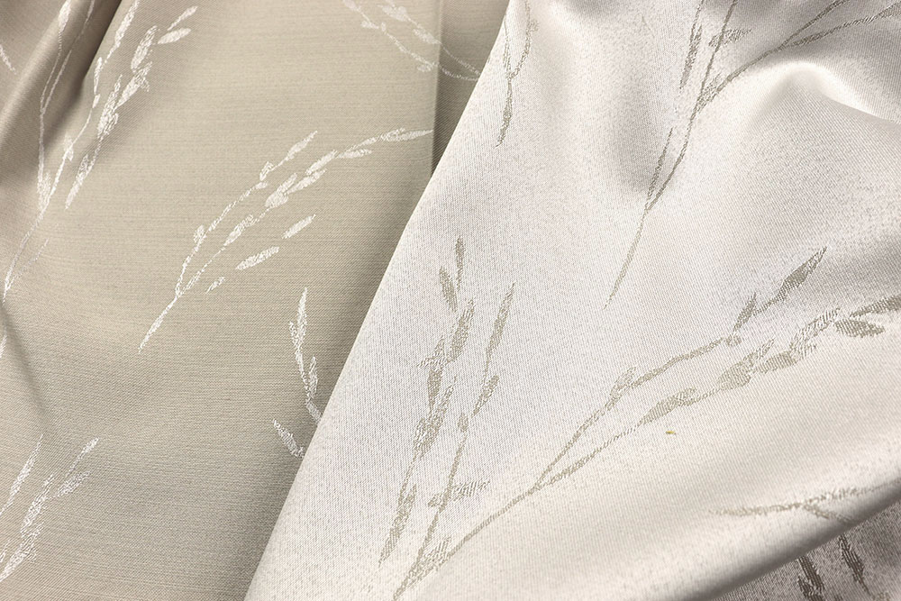 Dekostoff Jacquard beidseitig - Schilf 
