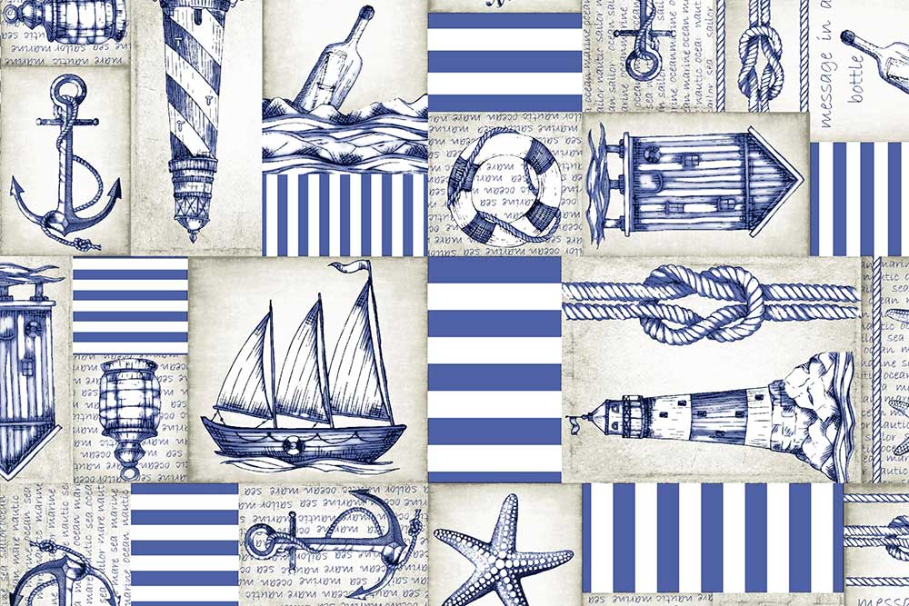 Dekostoff - Sailman - 280 cm 