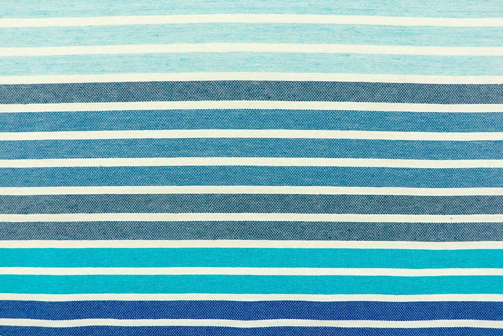 Dekostoff Jacquard - 280 cm - Ocean Stripes 
