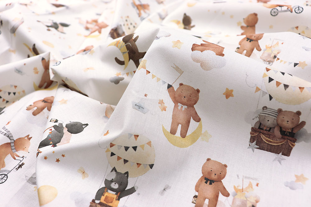 Baumwollstoff - Luna Bär 