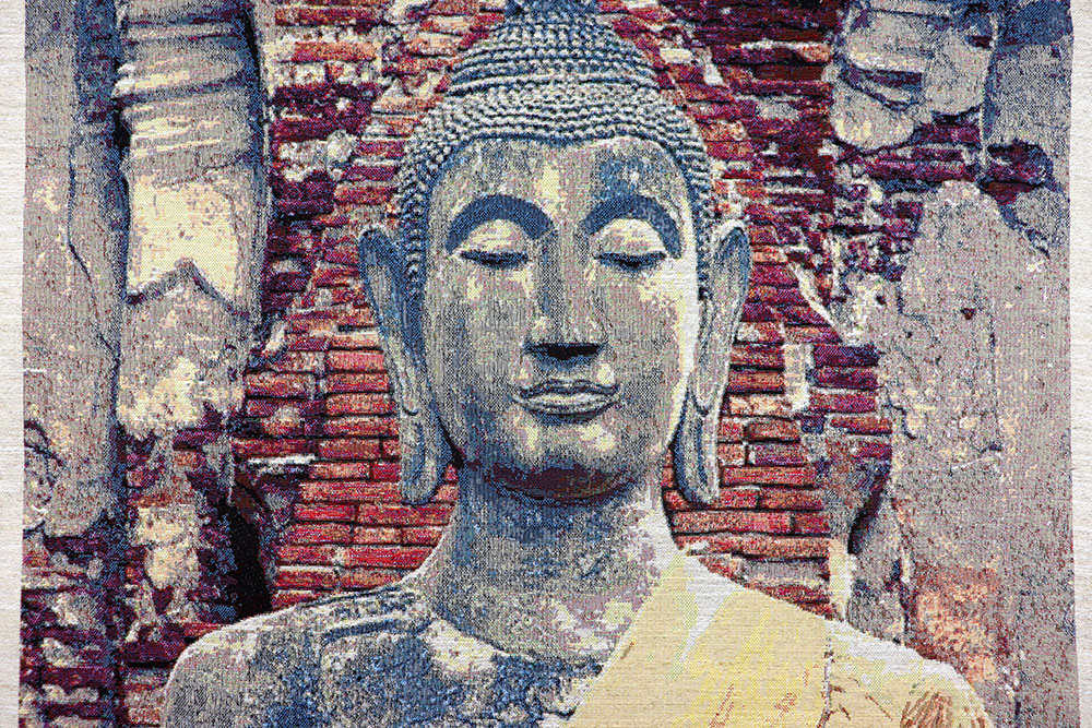 Gobelin-Panel - Buddha - 65 x 99 cm 