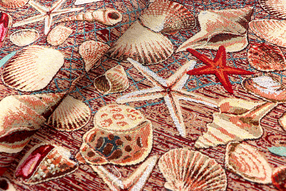 Gobelin - Muscheln und Seesterne 