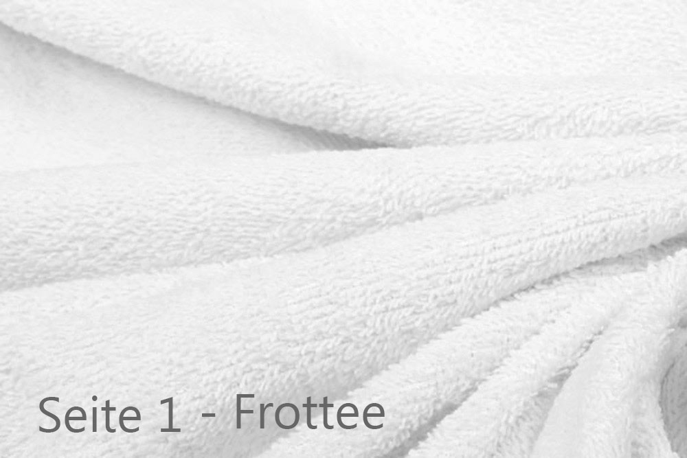 PFP - Frottee-Fleece - Weiß - 1,0 Meter 