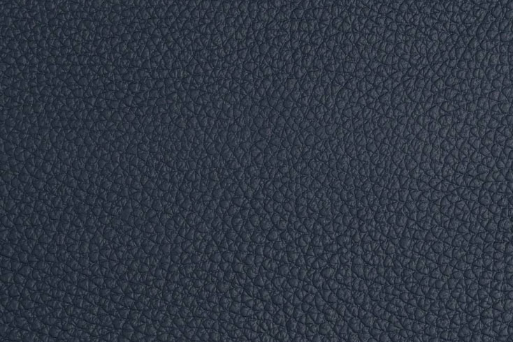 Echtleder Ohio - Grobnarbung Nachtblau