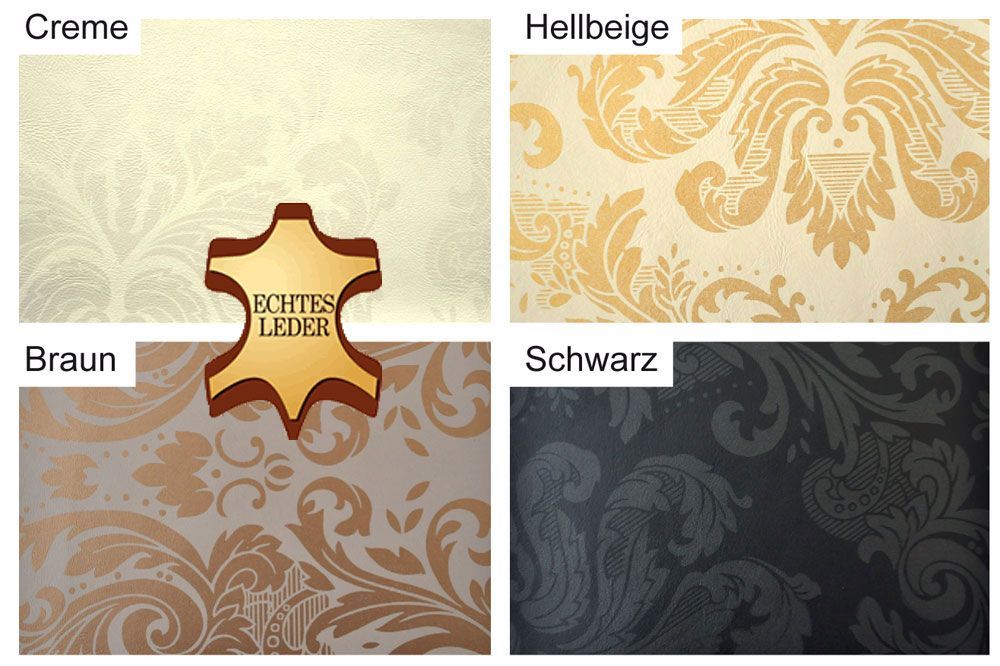 Echtleder - Ornamente - ganze Haut 