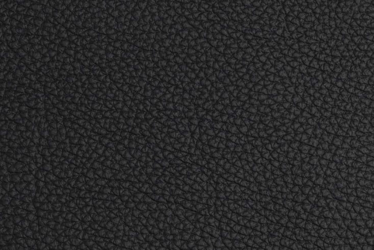 Echtleder-Haut Dallas - Haut ab 5 qm - Schwarz grob 