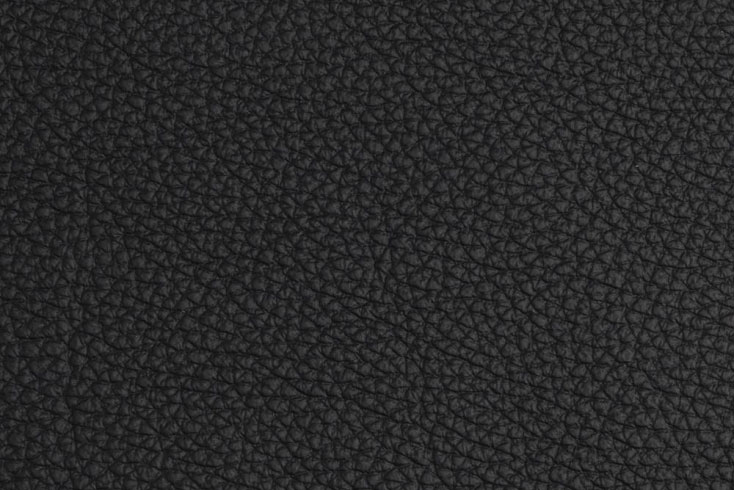 Echtleder Ohio - Grobnarbung Schwarz