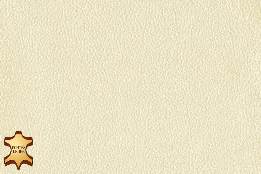 Echtleder-Stück 1 qm - soft - Houston - Creme 