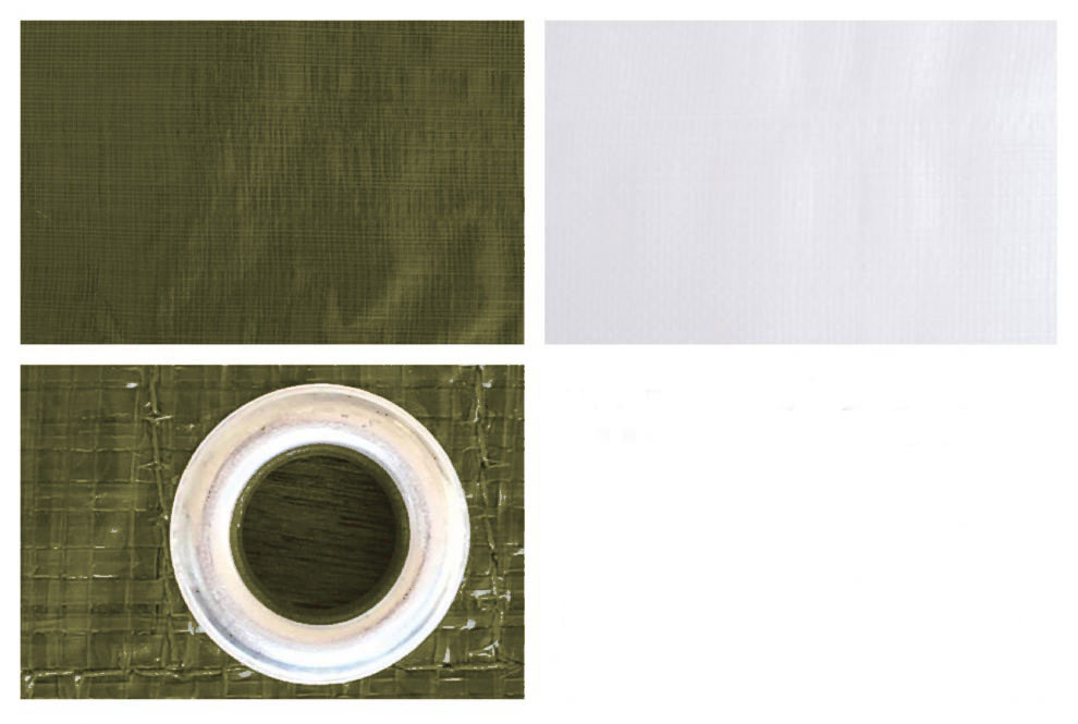 Plane 150g - 4m x 8m inkl. Ösen 