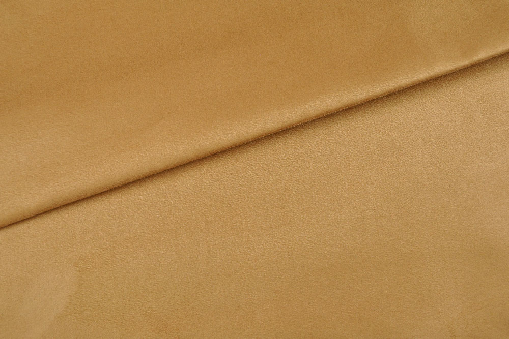 Kunstleder - Velour - Hellbraun 