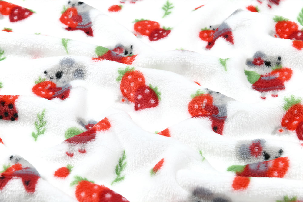 Wellness-Fleece - Erdbeer-Maus 