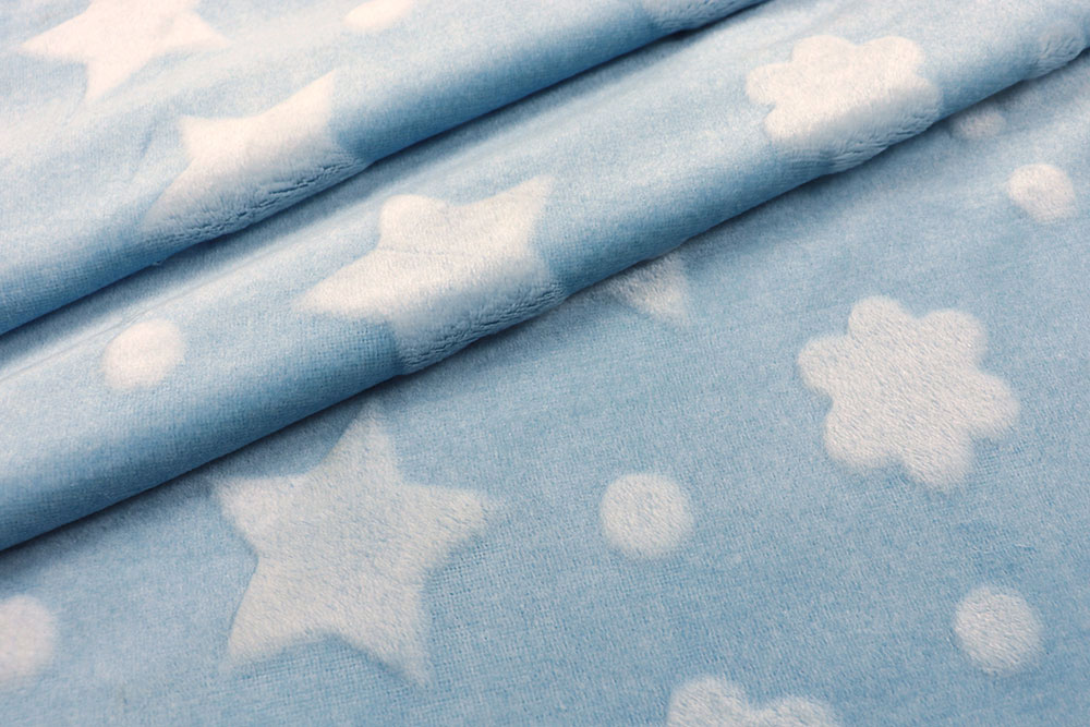 Kuschel-Fleece - Sternenhimmel 