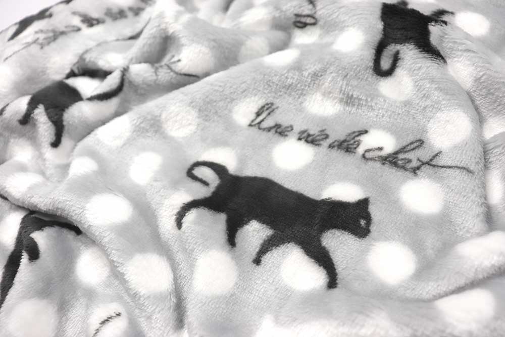 Soft-Fleece - Katzenleben 