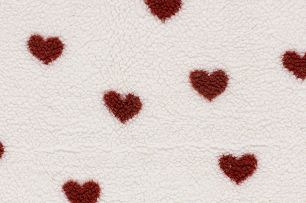 Sherpa Fleece - Lovely Hearts 