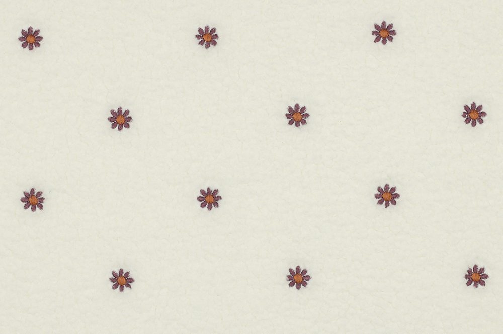 Sherpa Fleece - Daisy Stitch 