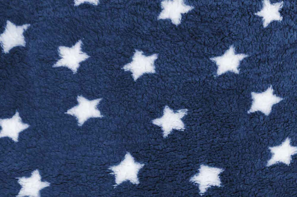 Sherpa Fleece - Midnight Stars 