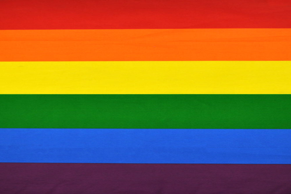 Flaggenstoff - Regenbogen 