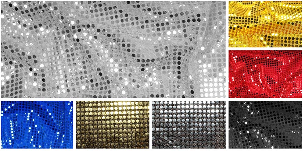 Pailletten-Stoff Mini 