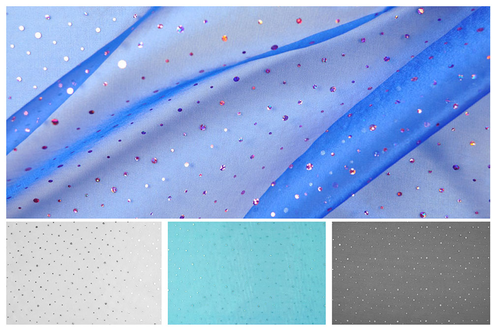 Organza Pailletten-Holo 