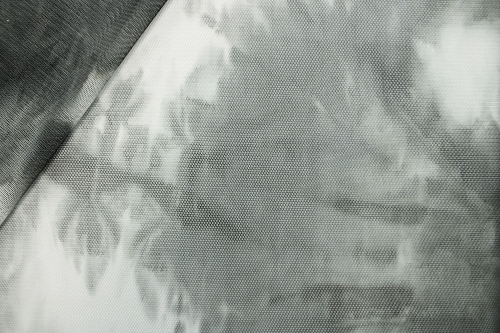 Stretch-Mesh - Colora Nero - 2,0 Meter 