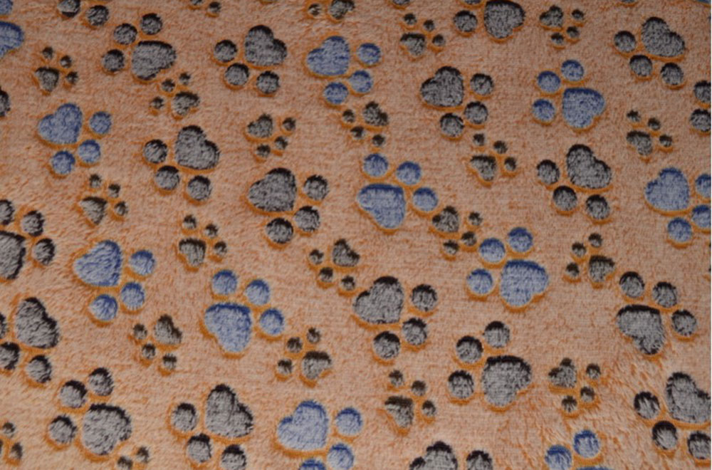 Flausch-Fleece - Putzige Pfoten 