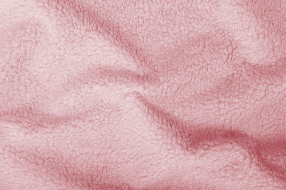 Jersey-Stoff - geraut - Uni Rosa