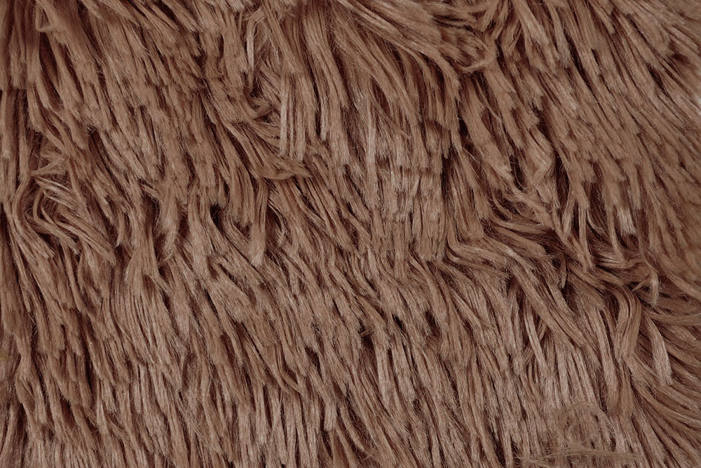 Zottelfell - Superweich - Uni Dunkelbraun