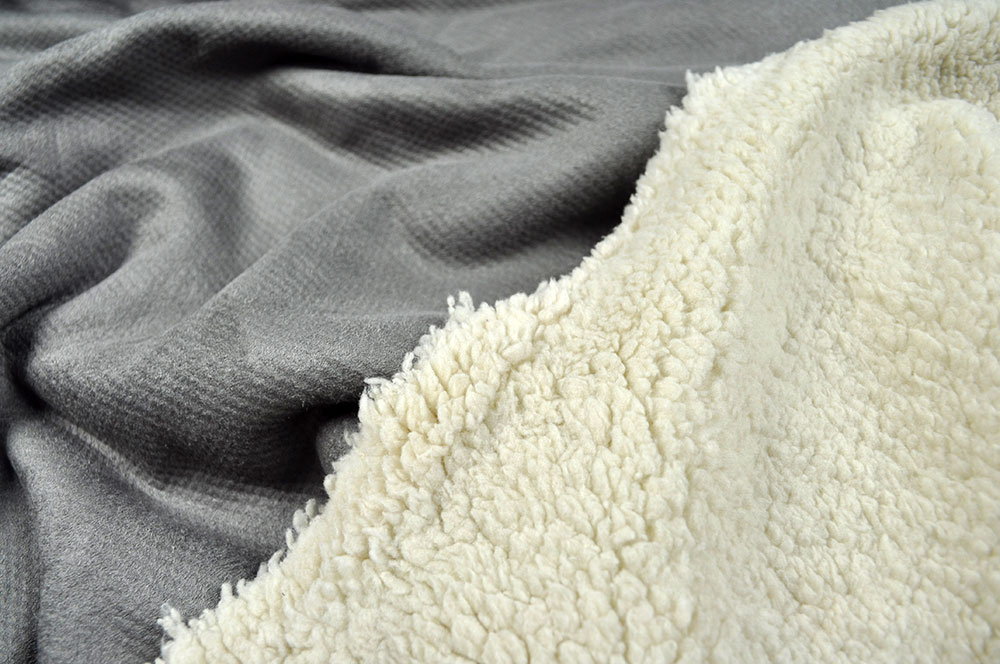 Teddy-Wildlederimitat 