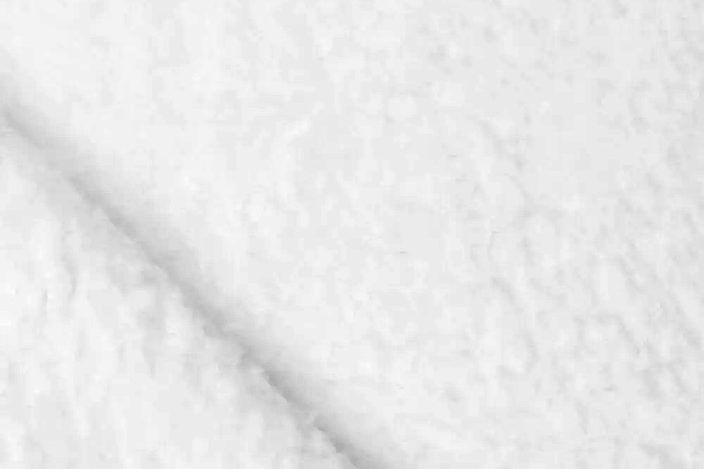 Sherpa Flausch - beidseitig - Weiß 