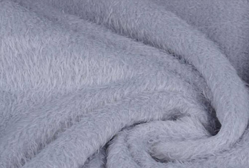 Flausch-Fell Maus Silber