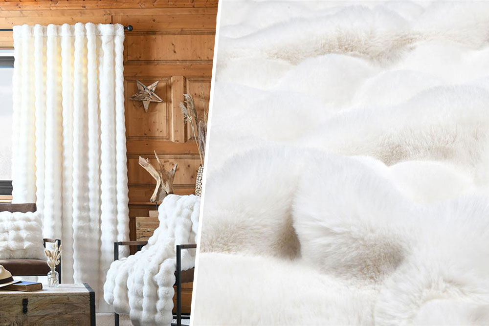 Pelzimitat - Nebraska - Creme 