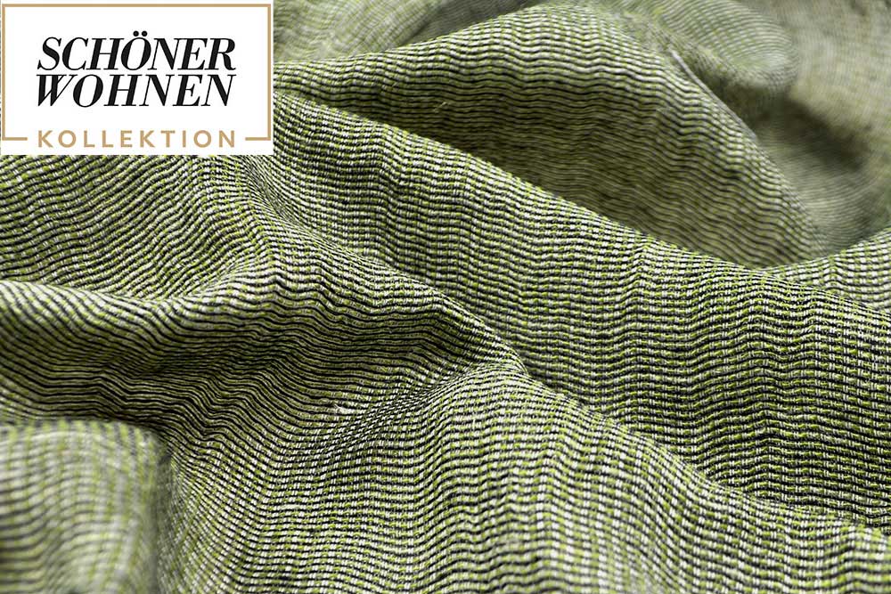Schöner Wohnen - Gardinenstoff Aero - Grün 