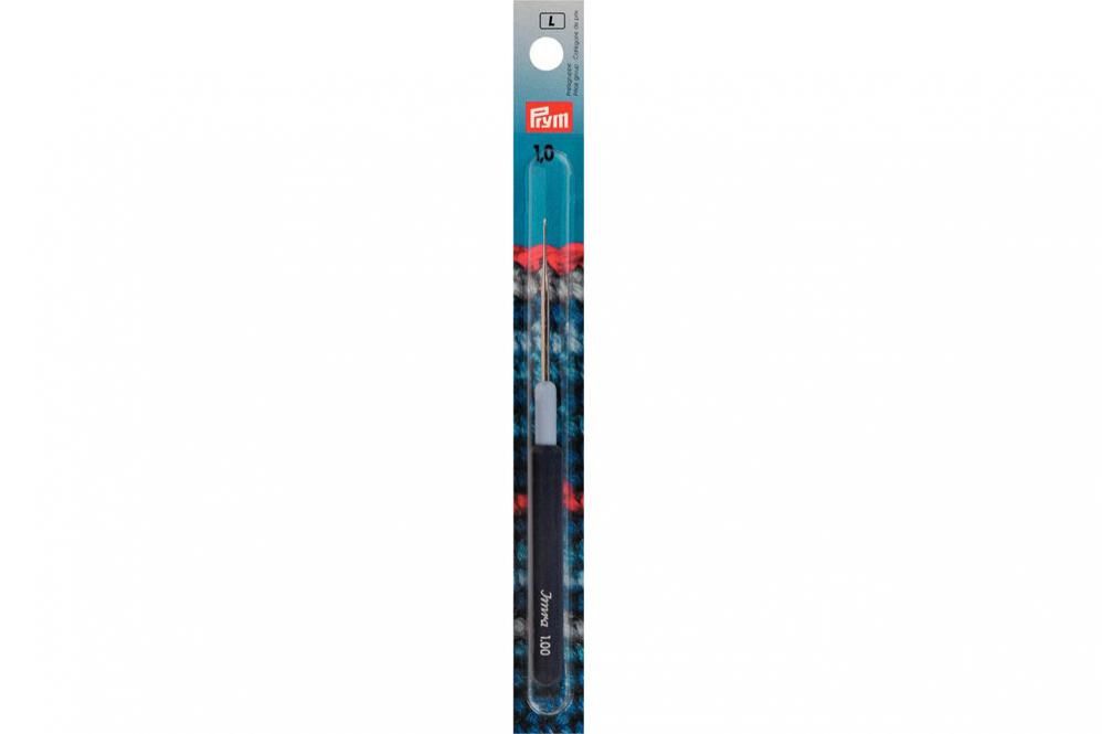 Garn-Häkelnadel Prym 1,00 mm Silber - KST-Griff 